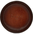 Berluti - Ebony Dice and Leather Cup Set - Men - Brown