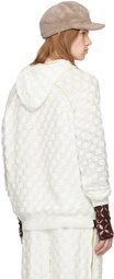 Isa Boulder SSENSE Exclusive White Chess Hoodie