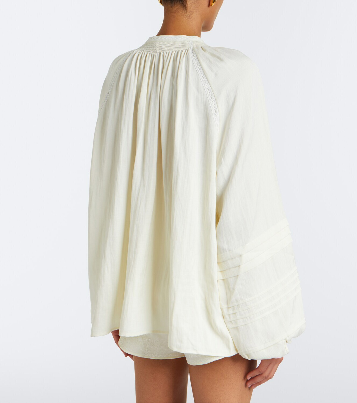 Xu Zhi Oversized embroidered blouse