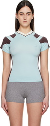 Miaou Blue Mel T-shirt