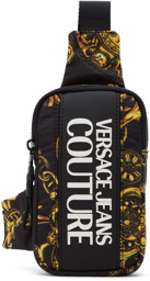 Versace Jeans Couture Black Range Logo Pouch