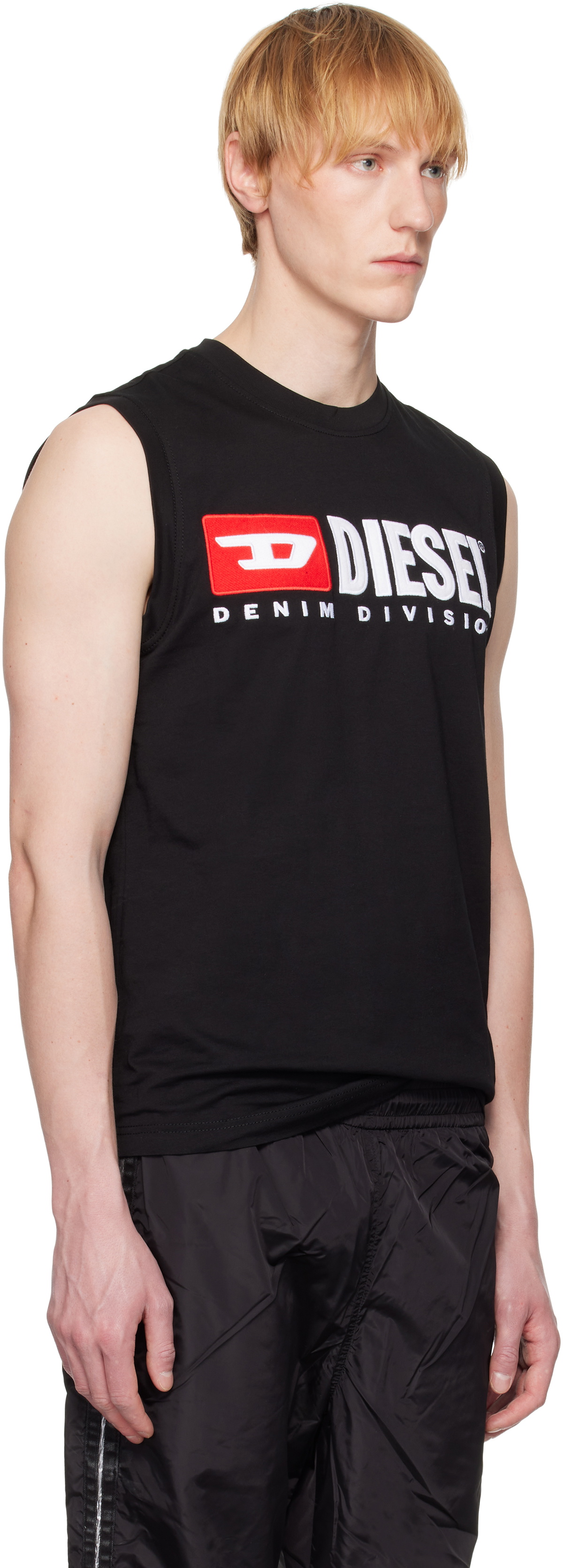 DIESEL　T-ISCO-DIV TANK TOP　Ａ10508　M　ロゴ A10508_0GRAI_100_E.jpg