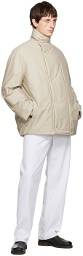 LEMAIRE Beige Puffer Jacket
