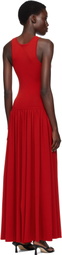 Loulou de Saison Red Jada Maxi Dress