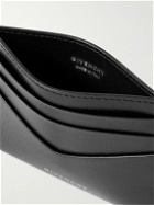 Givenchy - Logo-Appliquéd Textured-Leather Cardholder