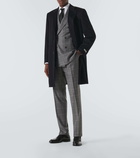 Canali Wool and cashmere overcoat