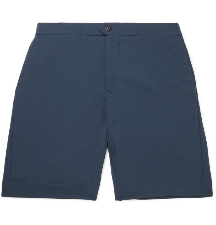 Photo: Incotex - Urban Traveller Slim-Fit Tech-Twill Shorts - Blue