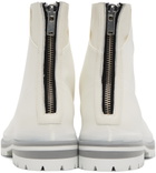 424 White Marathon Boots