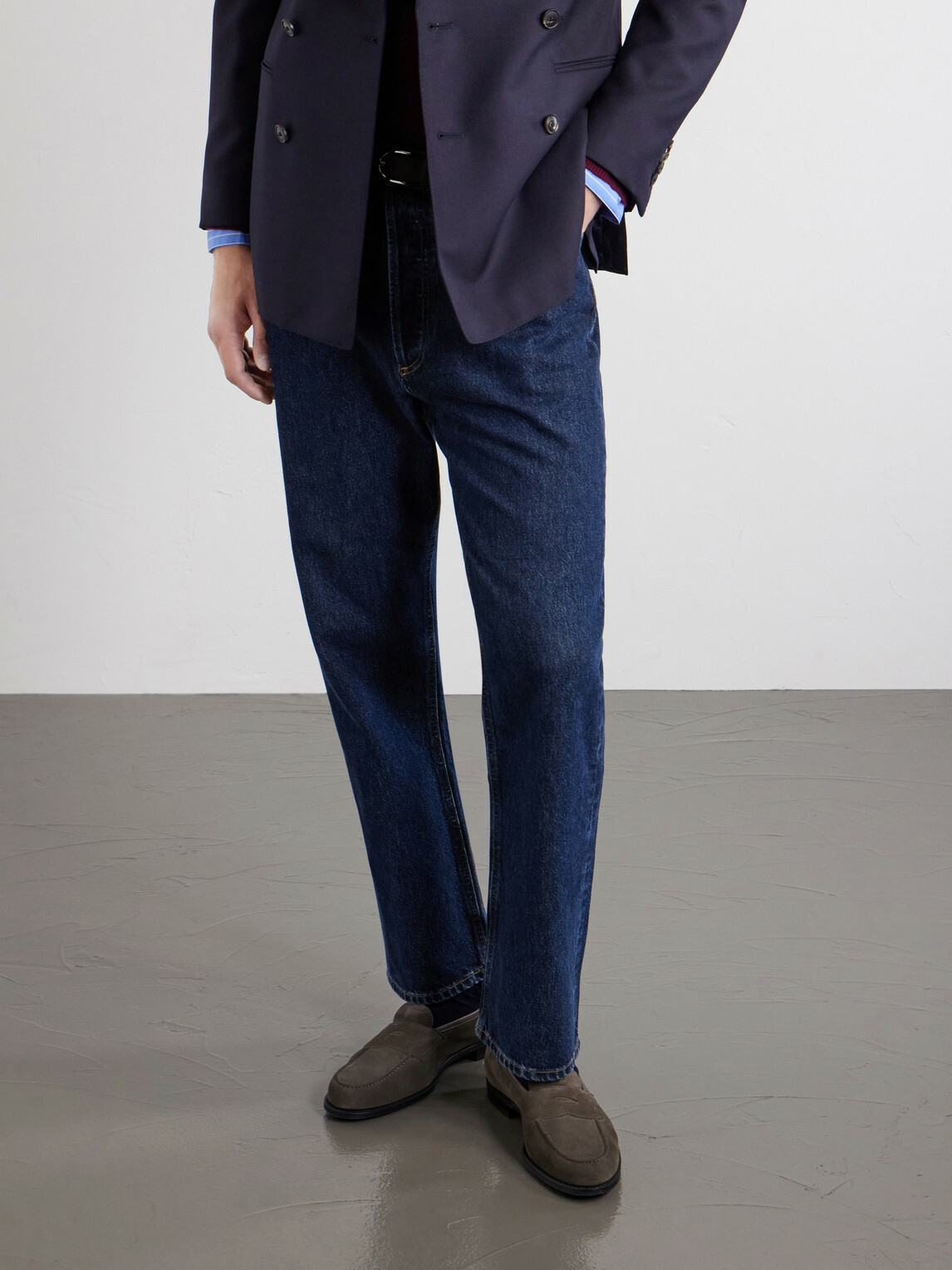 Edward Green - Pimlico Suede Penny Loafers - Brown