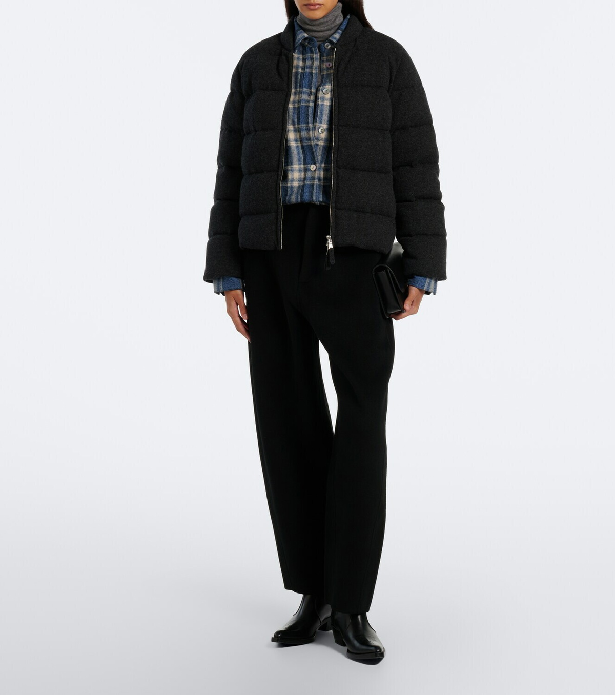 Jardin des Orangers Cashmere down jacket
