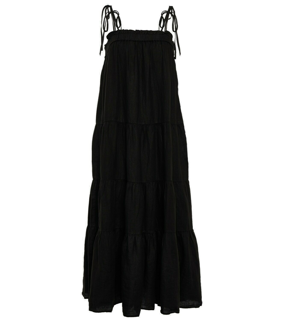 Velvet Rush Tier Maxi Dress main image 0