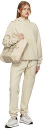 Museum of Peace & Quiet Beige Logo Lounge Pants