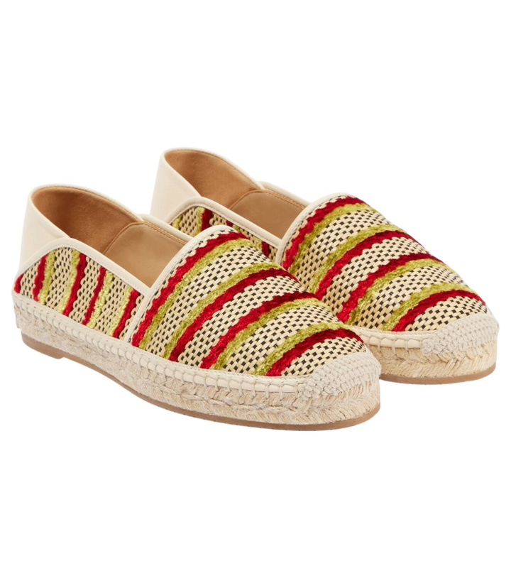 Photo: Manolo Blahnik Espadra raffia espadrilles