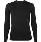 Under Armour - UA Rush Compression Mesh-Panelled Stretch Tech-Jersey T-Shirt - Black