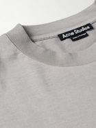 Acne Studios - Exford Printed Heat-Reactive Cotton-Jersey T-Shirt - Gray
