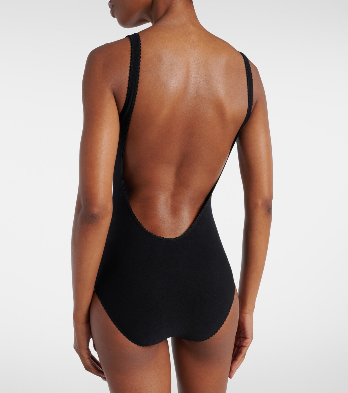 Magda Butrym Scalloped open-back bodysuit