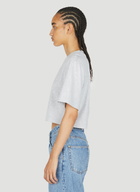 Rabanne Logo Print Cropped T-Shirt
