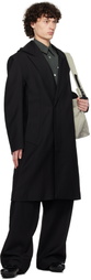 pet-tree-kor Black Gesture Hood Coat