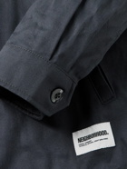 Neighborhood - Logo-Print Cotton-Twill Jacket - Gray