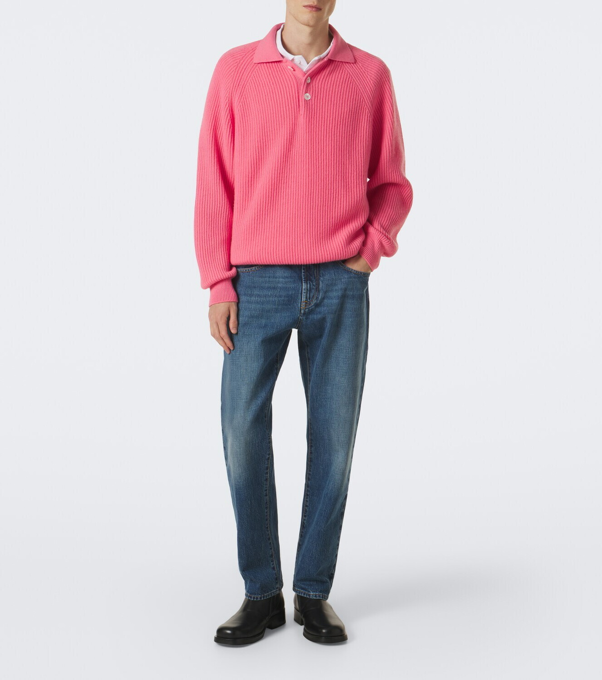 Umit Benan Kevin faded straight jeans