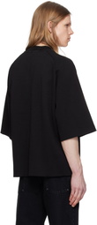 Seventh Black Raglan Box T-shirt