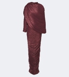 Marmar Halim Caped draped gown