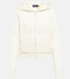 Polo Ralph Lauren - Cable-knit wool and cashmere hoodie