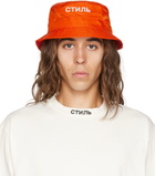 Heron Preston Black Style Bucket Hat