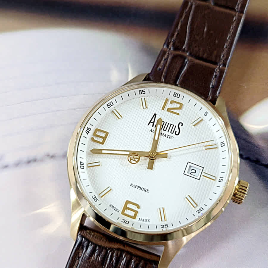 Arbutus Swiss-made Collection Automatic Silver Dial Mens Watch ARS1613GWF