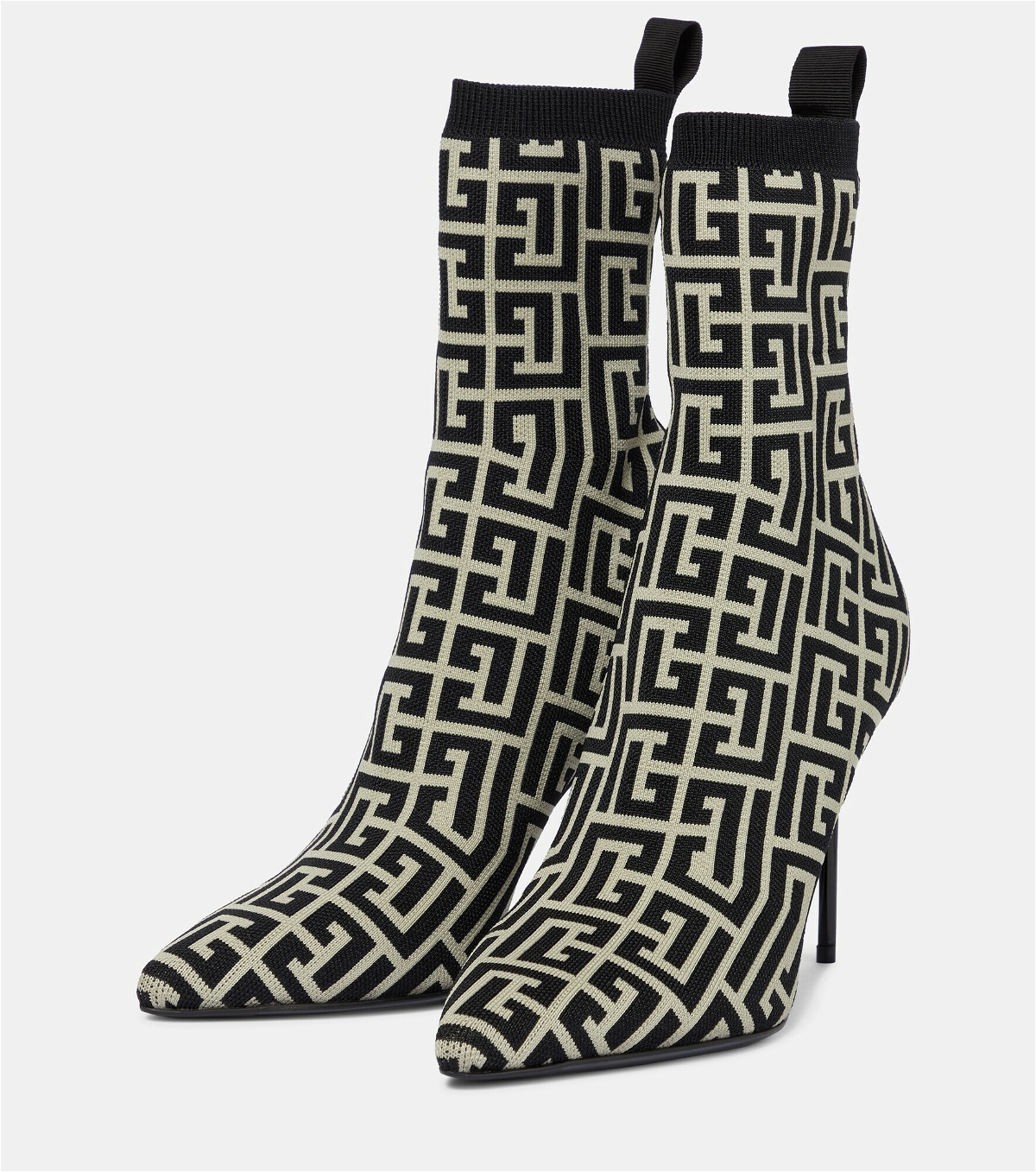 Balmain - Skye printed sock boots Balmain