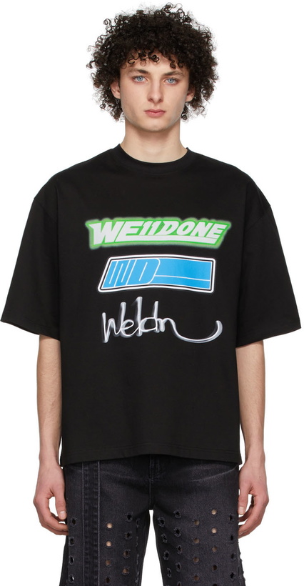 Photo: We11done Black 3-New T-Shirt