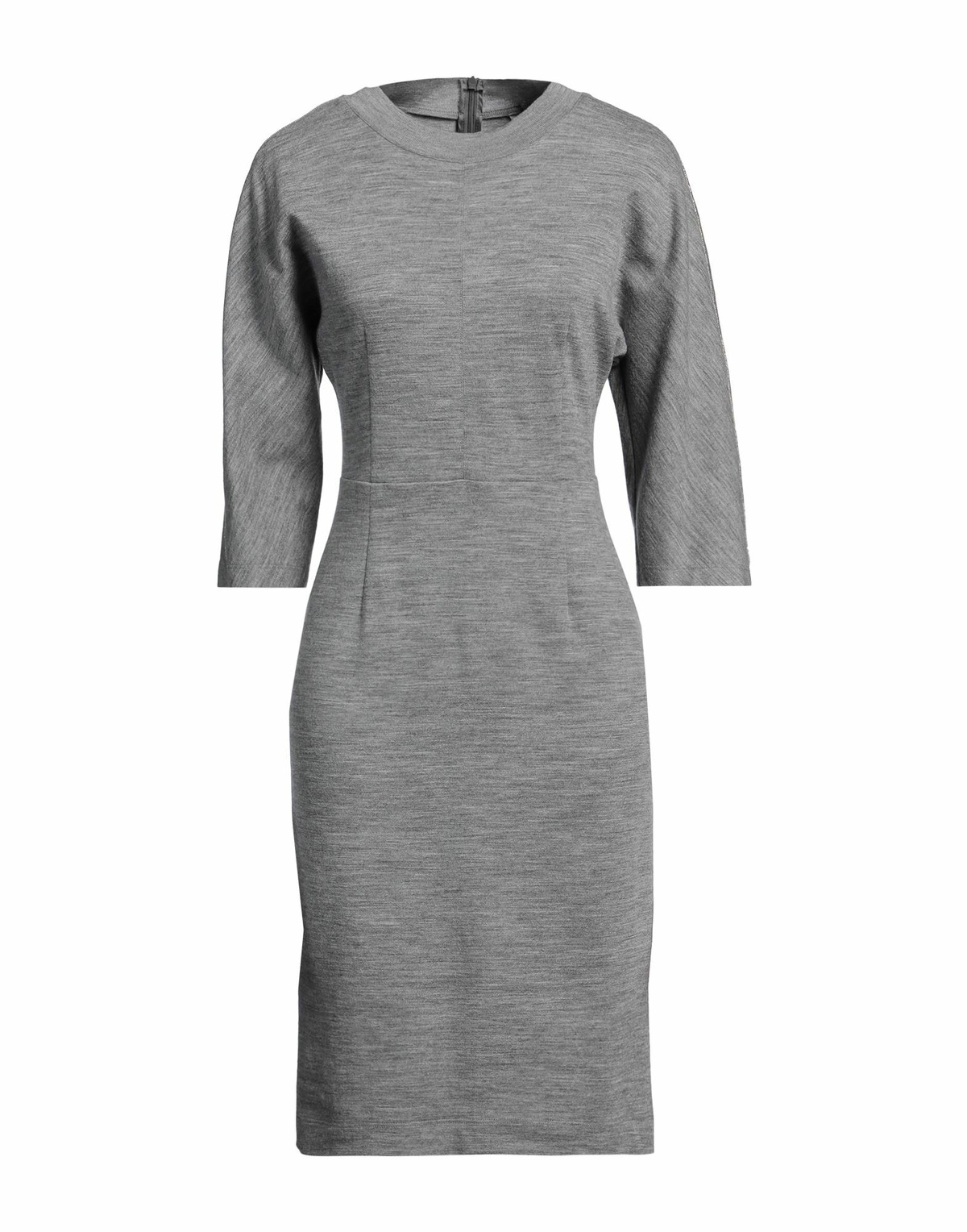 Peserico Womens Midi dress in Grey