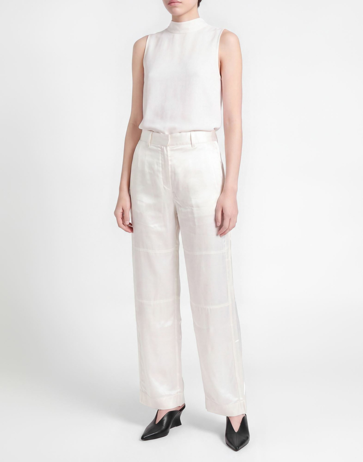 Jil Sander Womens Pants in White