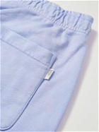 Saturdays NYC - Austin Sunbaked Straight-Leg Cotton-Jersey Shorts - Blue