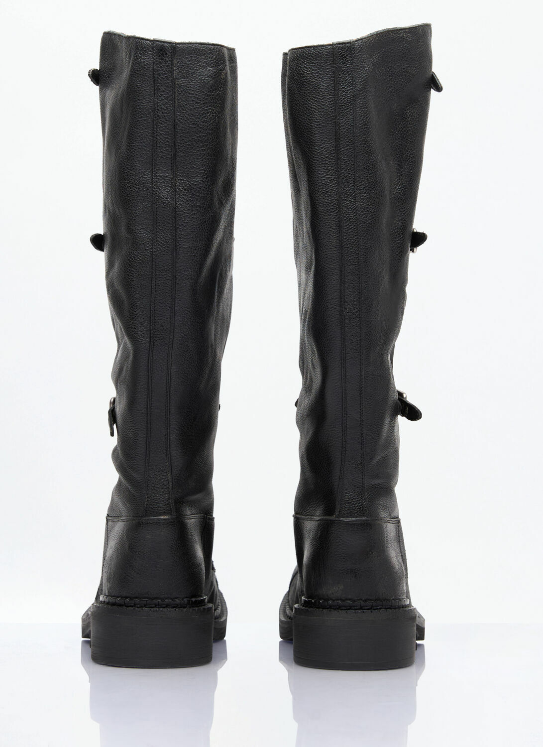 Miu Miu High Leather Boots