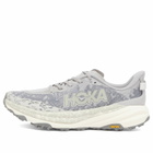 HOKA ONE ONE Men's M Speedgoat 6 Sneaker in Stellar Grey/Alabaster