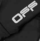Off-White - Logo-Print Stretch-Shell Gloves - Black