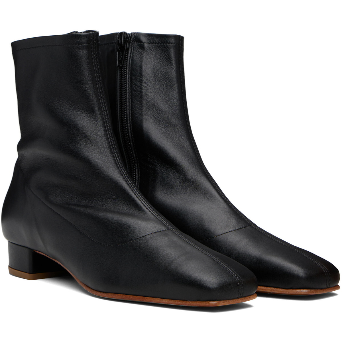 BY FAR Black Este Boots