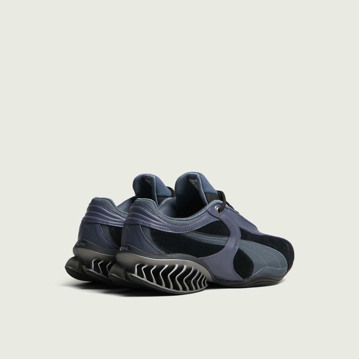 Puma Men's Cell GEO 1 Sneaker in Inky Depths/Aged Silver