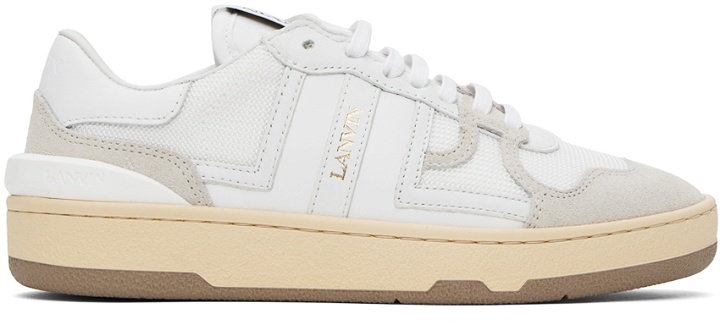 Photo: Lanvin White Clay Sneakers