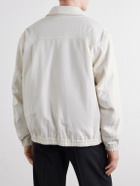 ATON - Wool And Cotton-Blend Twill Jacket - Neutrals