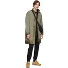 N.Hoolywood Green Nylon Coat