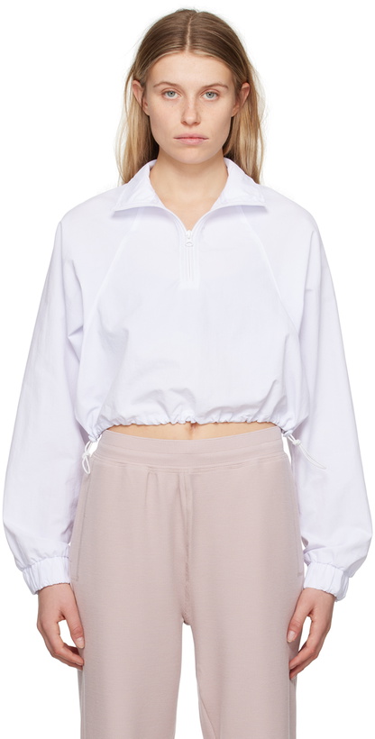 Photo: Alo White Alumni Jacket