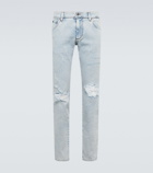 Dolce&Gabbana - Distressed skinny jeans