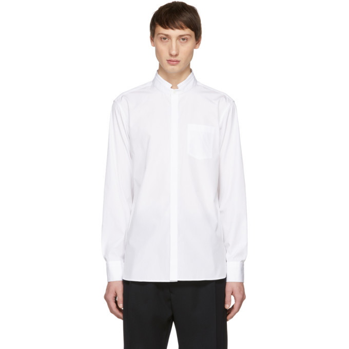 Photo: Neil Barrett White Folded Collar Shirt