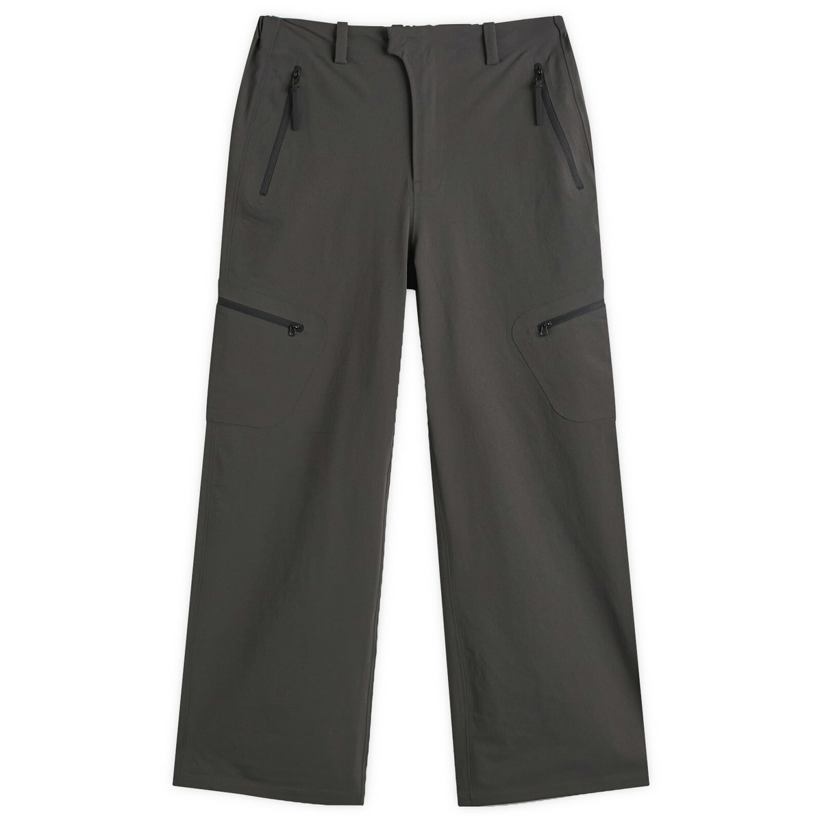 Hiking Patrol Men's Edge Softshell Technical Trousers in Charcoal Black