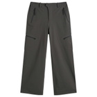 Hiking Patrol Men's Edge Softshell Technical Trousers in Charcoal Black