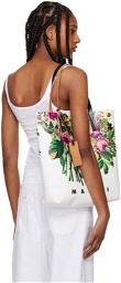 Marni White Embroidered Tank Top
