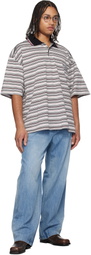 WOOYOUNGMI Blue Lightweight Banding Jeans