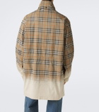 Burberry Burberry Check cotton gabardine parka